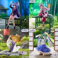新品未開封4点 東方Project イナバ 藤原妹紅 洩矢諏訪子 東風谷早苗
