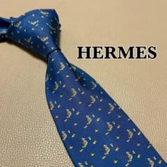 エルメス ネクタイ H柄 ストライプ ドット チェック 釣り人 総柄
