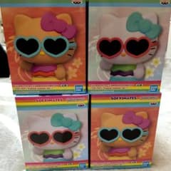 ハローキティ おおきなSOFVIMATES トロピカルサマーver. 4個セット