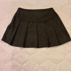 茶色のプリーツミニスカートのサムネイル