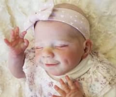 ママ様決まりました☆リボーンドール　天使の寝顔ちゃんのサムネイル