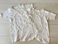 ベビー コンビ肌着 2枚セット 総柄のサムネイル