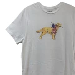 J.CREW ゴールデンレトリバー 星条旗 白 Sサイズ コレクターズ Dogのサムネイル