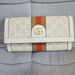 GUCCI 長財布 GGスプリーム アイボリーのサムネイル