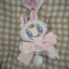 mezzo piano ぬいぐるみマスコット Ribbon ホワイト