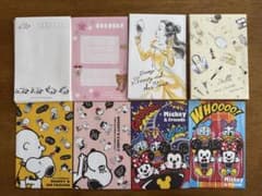 캐릭터 디자인 봉투 8종 22장 세트