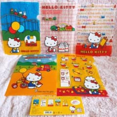 希少レア 平成レトロキティ ハローキティ クリアファイルセット