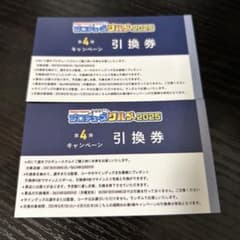 横浜DeNAベイスターズ プロデュースグルメ2025 第4弾 引換券 2枚 