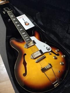 Epiphone Casino vs/美品セミハードケース付 Epiphone Casino vs/美品セミハードケース付 - メルカリ