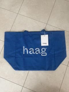 【韓国限定！新品未使用タグ付き】 haag トートバッグ