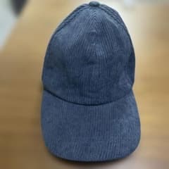コーデュロイ ベースボールキャップ ネイビーのサムネイル