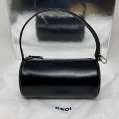 未使用 OSOI SPELLING バッグ アルファベット ブラック O オソイ