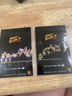 ストリートファイターII メモ帳 2種セットのサムネイル