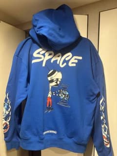 CHROME HEARTS SPACE パーカー 青のサムネイル