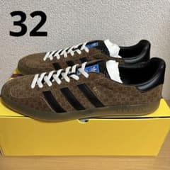 新品 GUCCI ADIDAS GAZELLE 茶 32cm - メルカリ