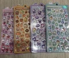 【国内正規品】新品未開封 ボンボンドロップシール めろめろなど4枚セットのサムネイル