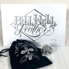 【美品】ビルウォールレザー　ラージフォアヘッド リング　2015ツアー限定モデル 美品】ビルウォールレザー ラージフォアヘッド リング 2015ツアー限定