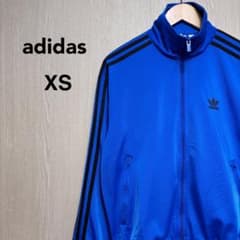 アディダスオリジナルス トラックジャケット XS ブルー ファイヤー 