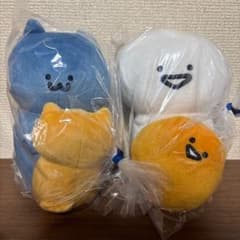 문구와 함께 부루부루 포옹 인형 전 2 종 세트