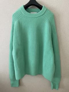 STUDIO NICHOLSON 100%wool リブセーター Mサイズ - メルカリ