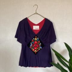 エンブロイダリー　刺繍　トップスのサムネイル