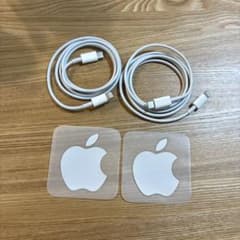 ライトニングタイプCケーブル 1m 2本 iphone ipad 高速充電器のサムネイル
