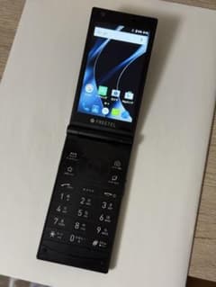 FREETEL MUSASHI FTJ161A ブラック 折りたたみスマホ - メルカリ