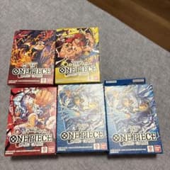 ワンピースカードゲーム スタートデッキ 5個セットのサムネイル