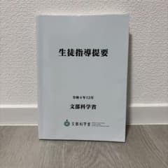 生徒指導提要 令和4年12月 文部科学省のサムネイル