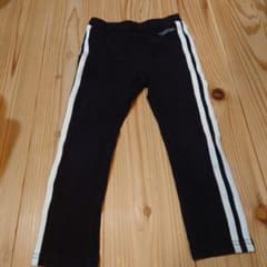 BREEZE キッズ レギンス 120 黒のサムネイル