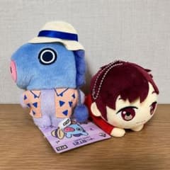 BT21 / TinyTAN 봉제인형 마스코트 2점 세트
