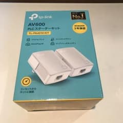 TPLink AV600 PLCスターターキット TLPA4010 KITのサムネイル