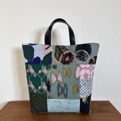 ♡handmade♡ ミナペルホネン　　ぽってり持てるバッグ ミナペルホネン☆ ハンドメイド バック - メルカリ