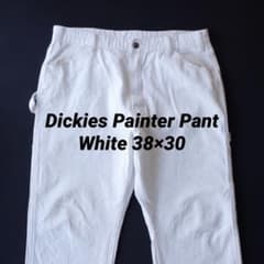 Dickies ディッキーズ　ワーク ペインターパンツ　白 ホワイト　３８×３０