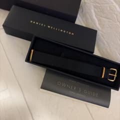 DANIEL WELLINGTON 時計用替えベルト ブラック（幅約1.5cm）のサムネイル