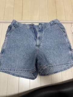 デニム ショートパンツ ブルーのサムネイル