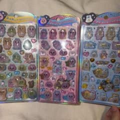 おぱんちゅうさぎ・んぽちゃむ うるちゅるPOP SEAL 3種セットのサムネイル