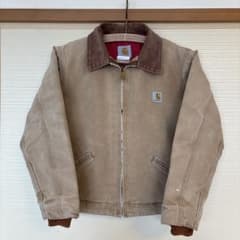 レア！キッズカーハートCarhartt デトロイトジャケットUSA140.150のサムネイル