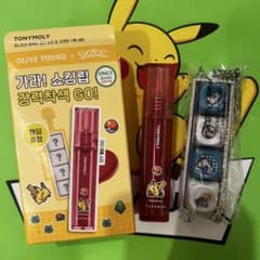 ポケモン オリヤン オリーブヤング 韓国 ピカチュウ　カビゴン キーリングのサムネイル