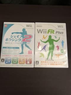 wii ソフト シェイプボクシング2&wii fit plusのサムネイル