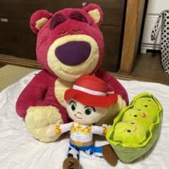 ✨️美品✨️ 人気のトイストーリー ぬいぐるみセット ロッツォ ジェシー お豆3兄妹
