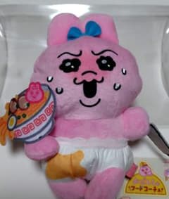 おぱんちゅうさぎ フードコーチュ 呼び出しベル　ぶるぶるぬいぐるみ