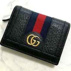 ✨未使用展示品✨ GUCCI ミニ財布 インターロッキング 二つ折り