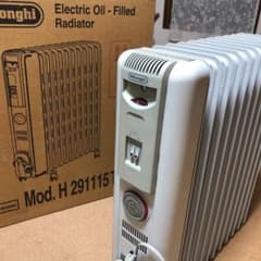 デロンギオイルヒーター　サーマルカットフィン　電子タイマー付 デロンギオイルヒーター サーマルカットフィン 電子タイマー付 - メルカリ