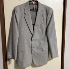 グレー テーラードジャケット シングルボタンのサムネイル