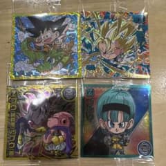 ドラゴンボール シール 4枚セットのサムネイル