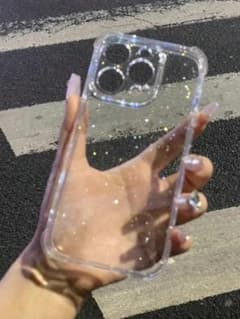 iPhone18/17対応 厚手透明グリッターケースのサムネイル