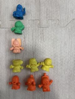 キン肉マン 消しゴム 9個セットのサムネイル