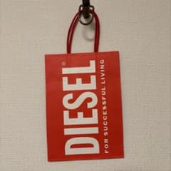 DIESEL ショップ袋 ショッパー レッドのサムネイル