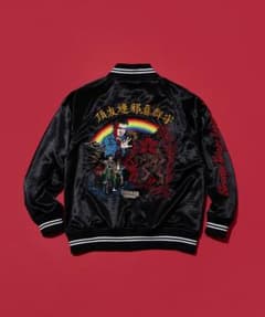 Stranger Things　ストレンジャーシングス　スカジャン Stranger Things ストレンジャーシングス スカジャン - メルカリ